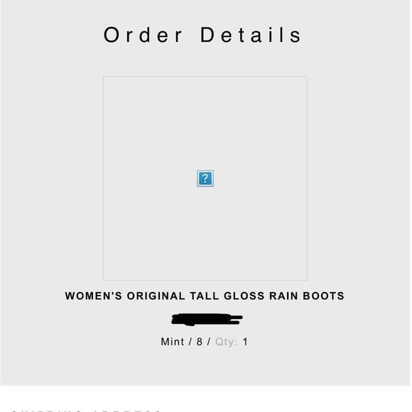 Mint/Tiffany Blue Hunter Rain Boots - Picture 9 of 9